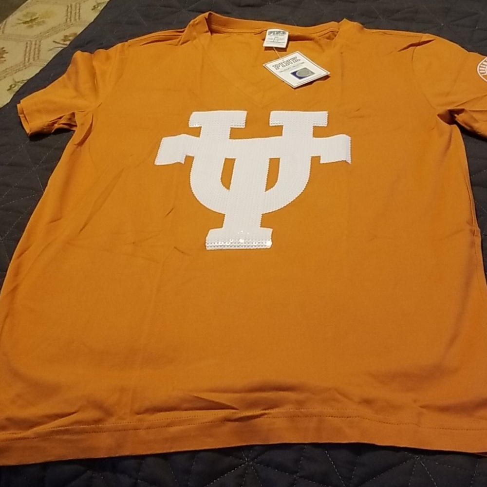 University of Texas sequin t-shirt